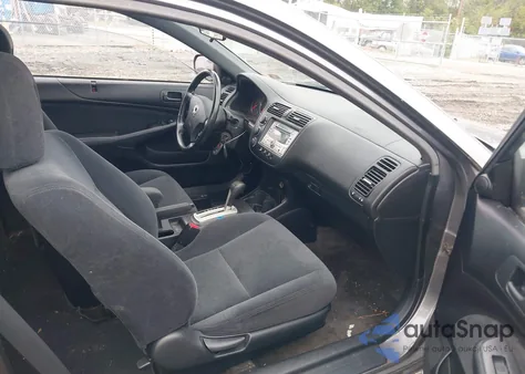 2005 Honda Civic Ex из США, поврежденный, VIN 1HGEM22935L030974